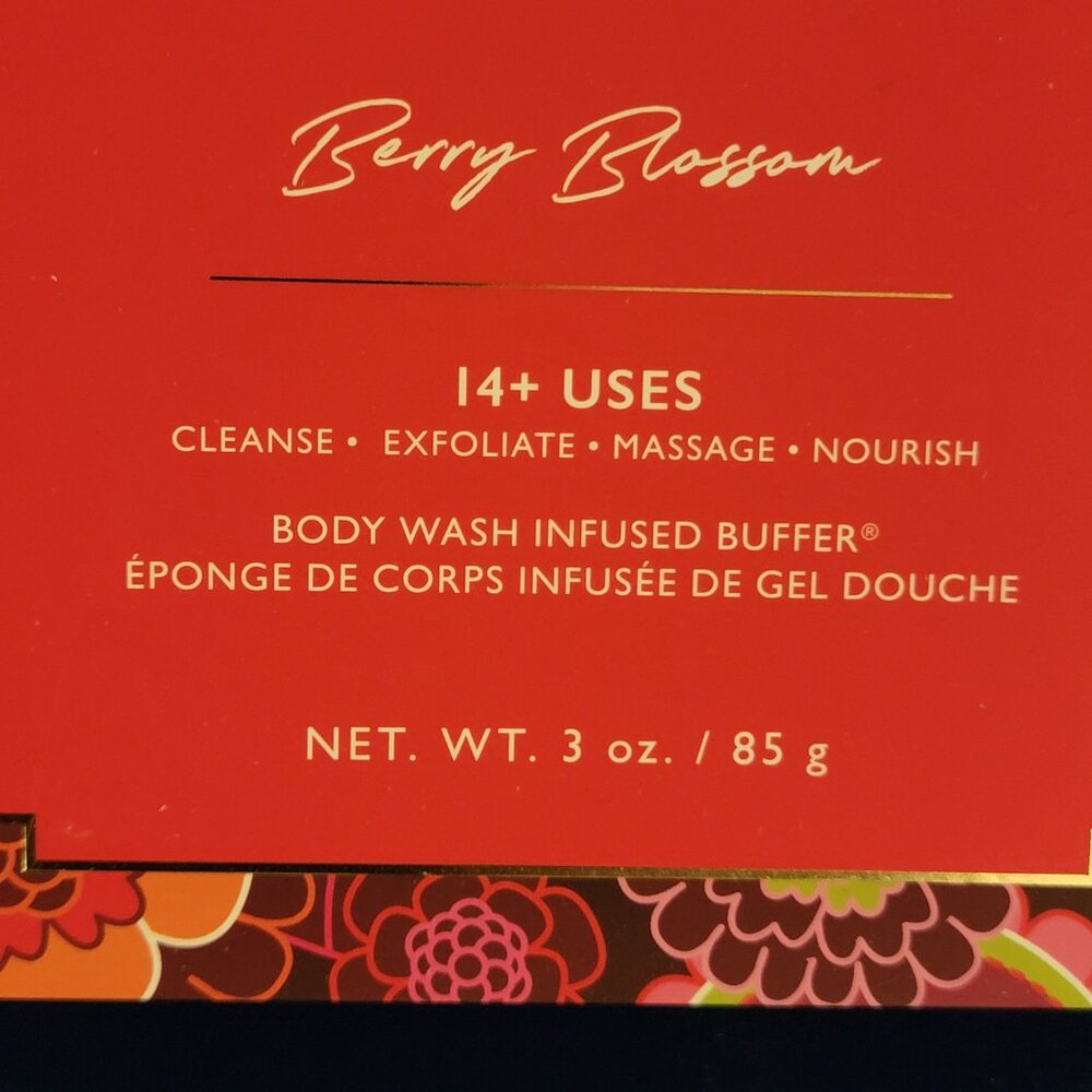 Spongelle Berry Blossom Body Wash Sponge 3 Oz - Picture 11 of 11
